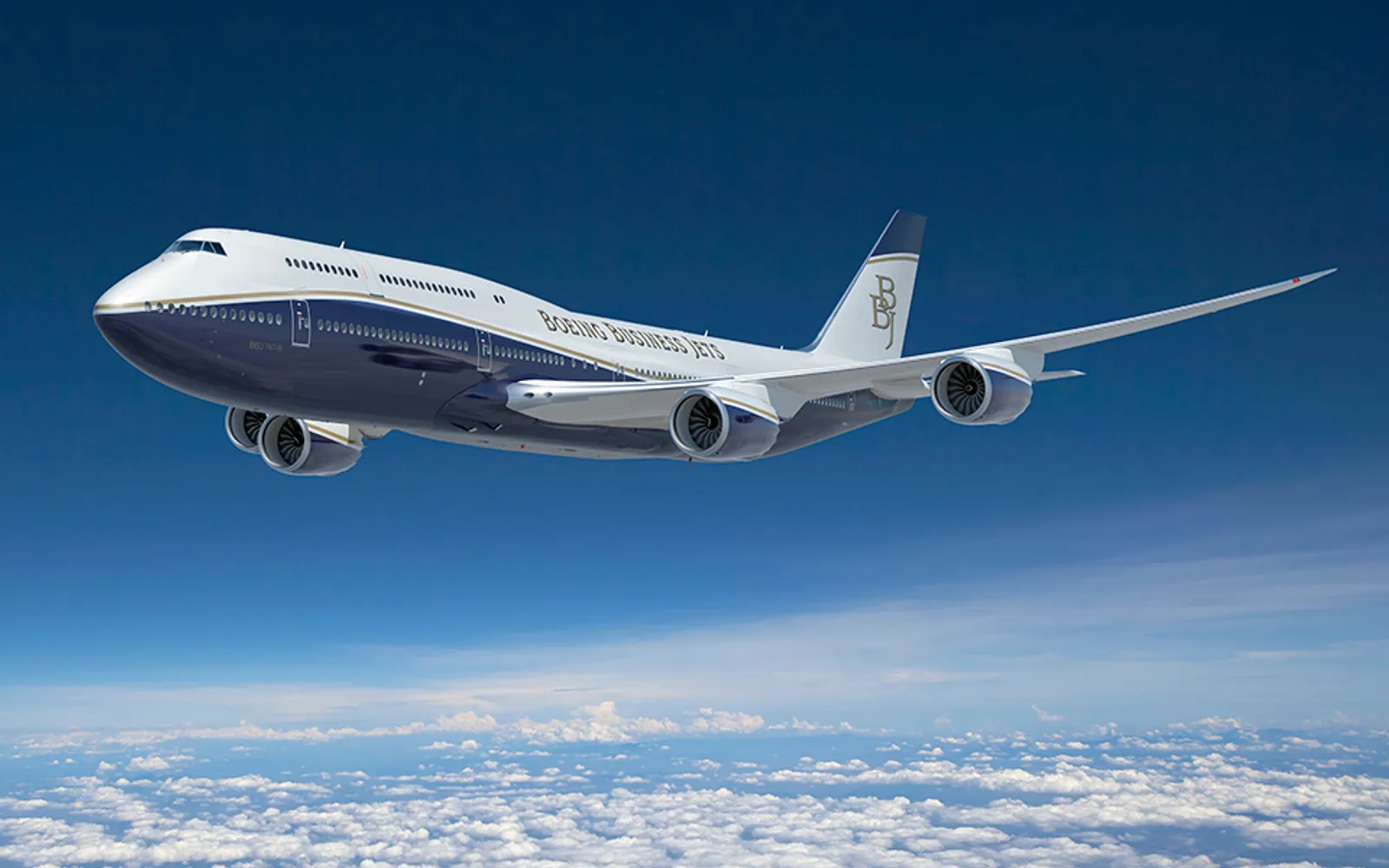 Boeing BBJ 747-8, exterior
