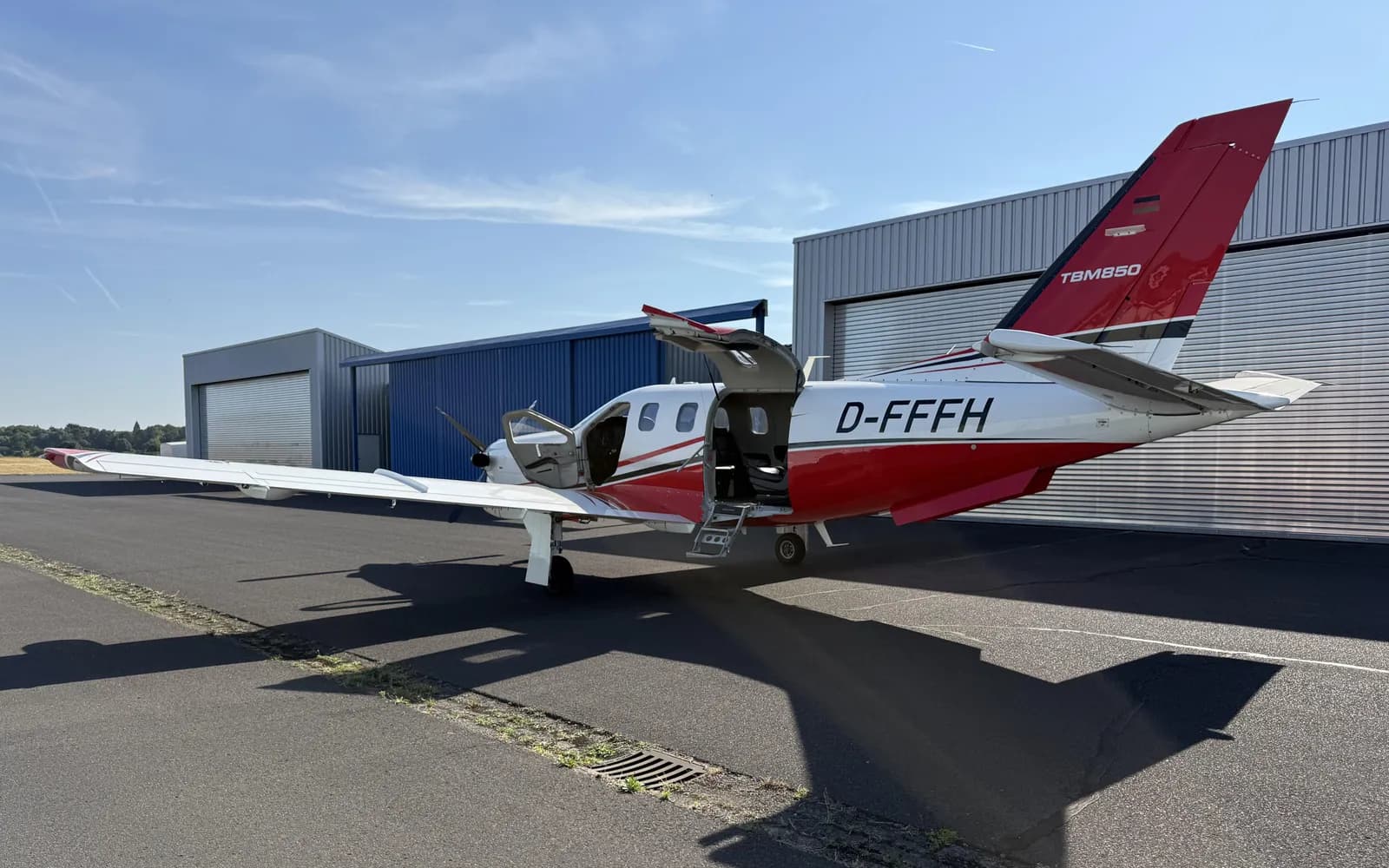 Daher TBM 850, exterior