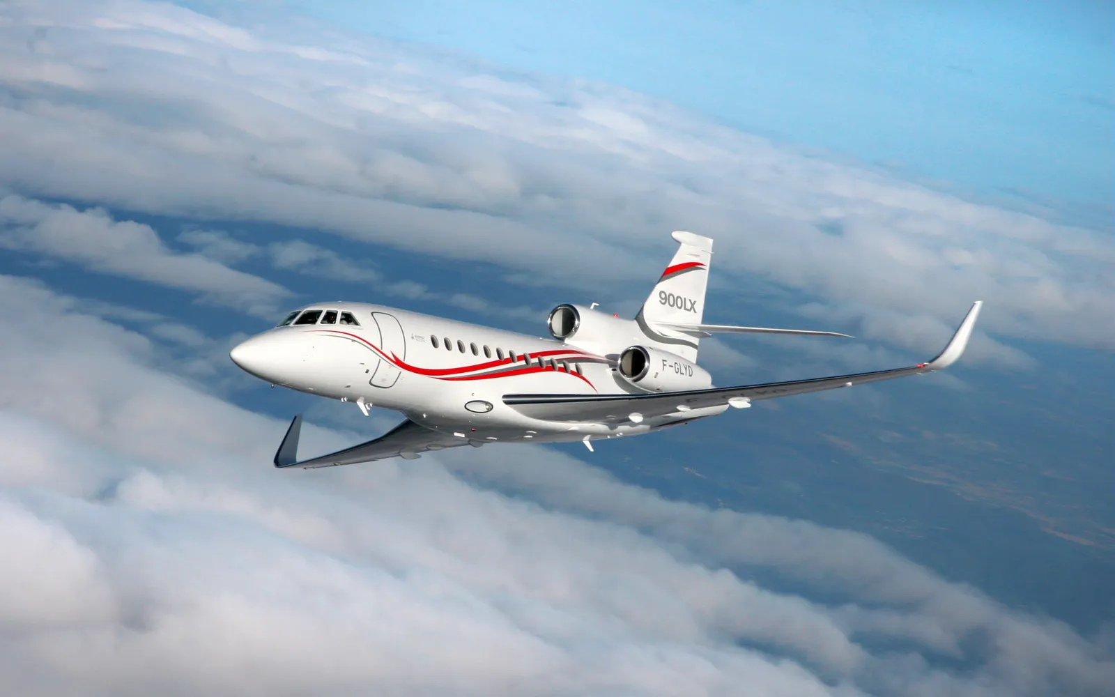 Dassault Falcon 900LX, exterior