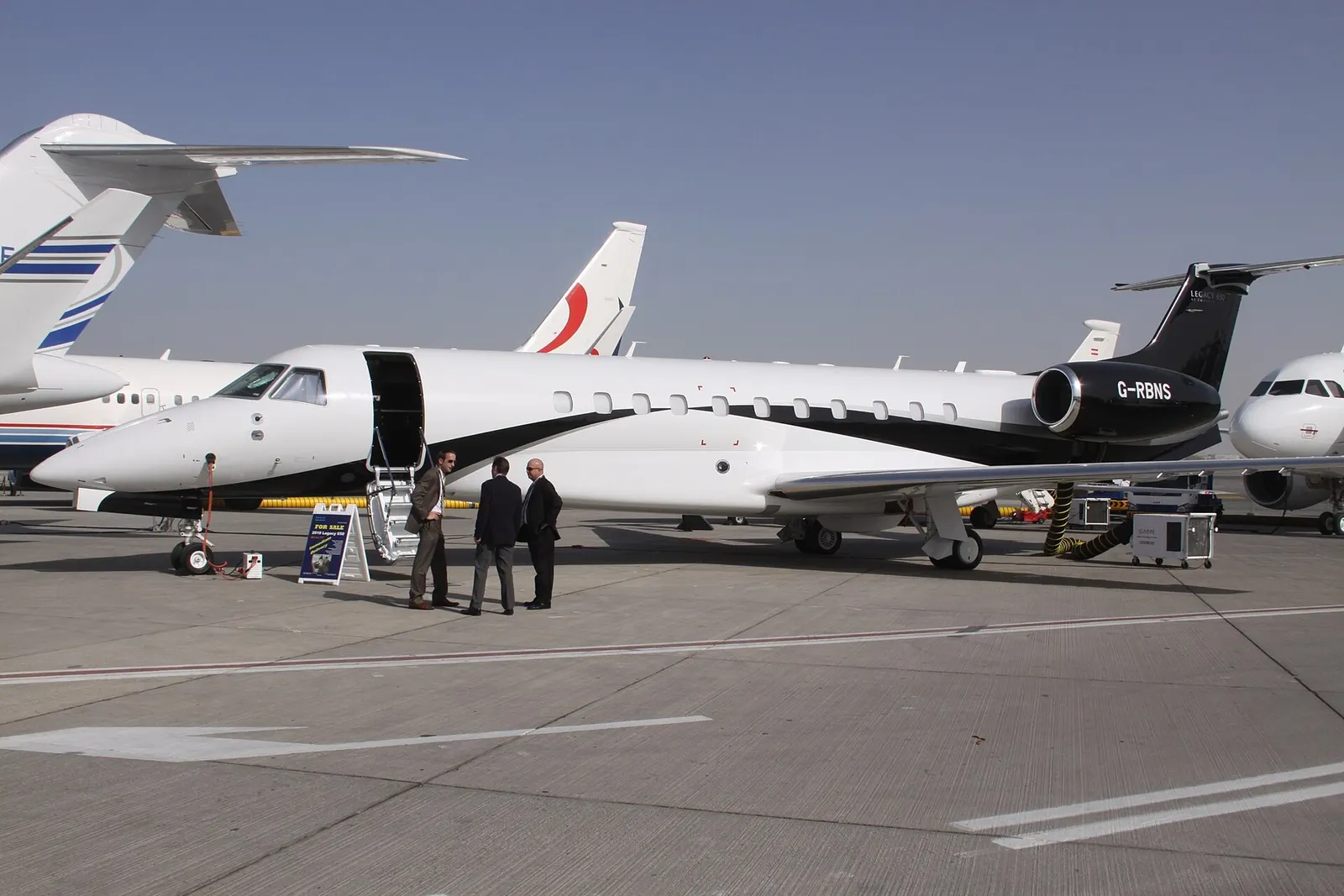Embraer Legacy 650, exterior